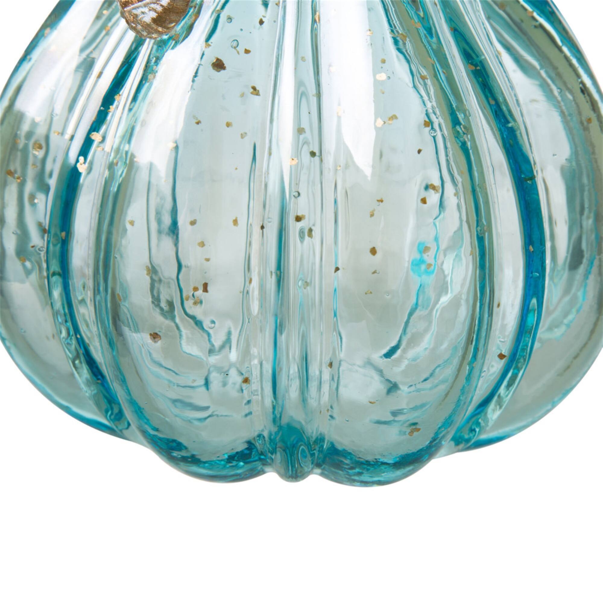 Glitzhome® Glass Gourd, Blue
